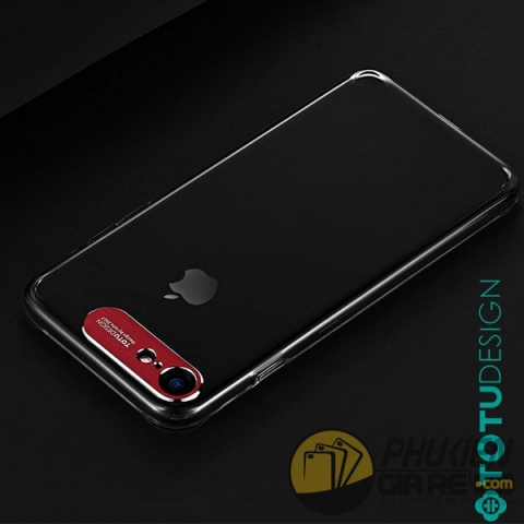 ốp lưng iphone 7 cứng trong suốt totu design sparkling